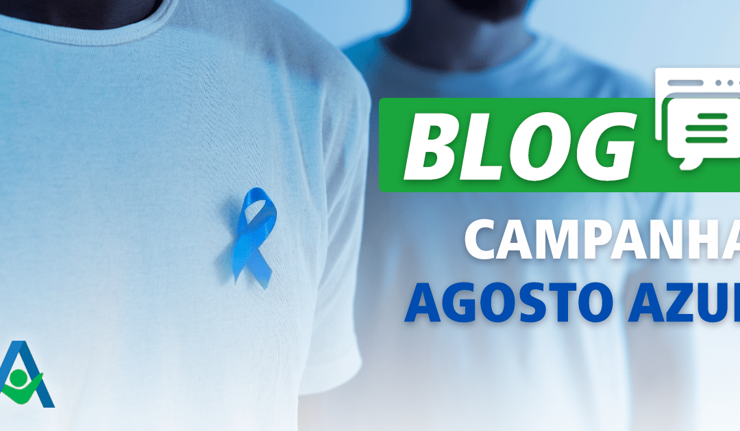 Campanha Agosto Azul promove conscientização sobre a saúde masculina