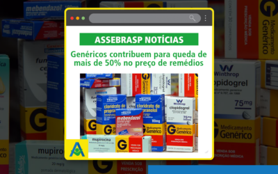 Genéricos contribuem para queda de mais de 50% no preço de remédios